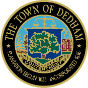 Town of Dedham color seal