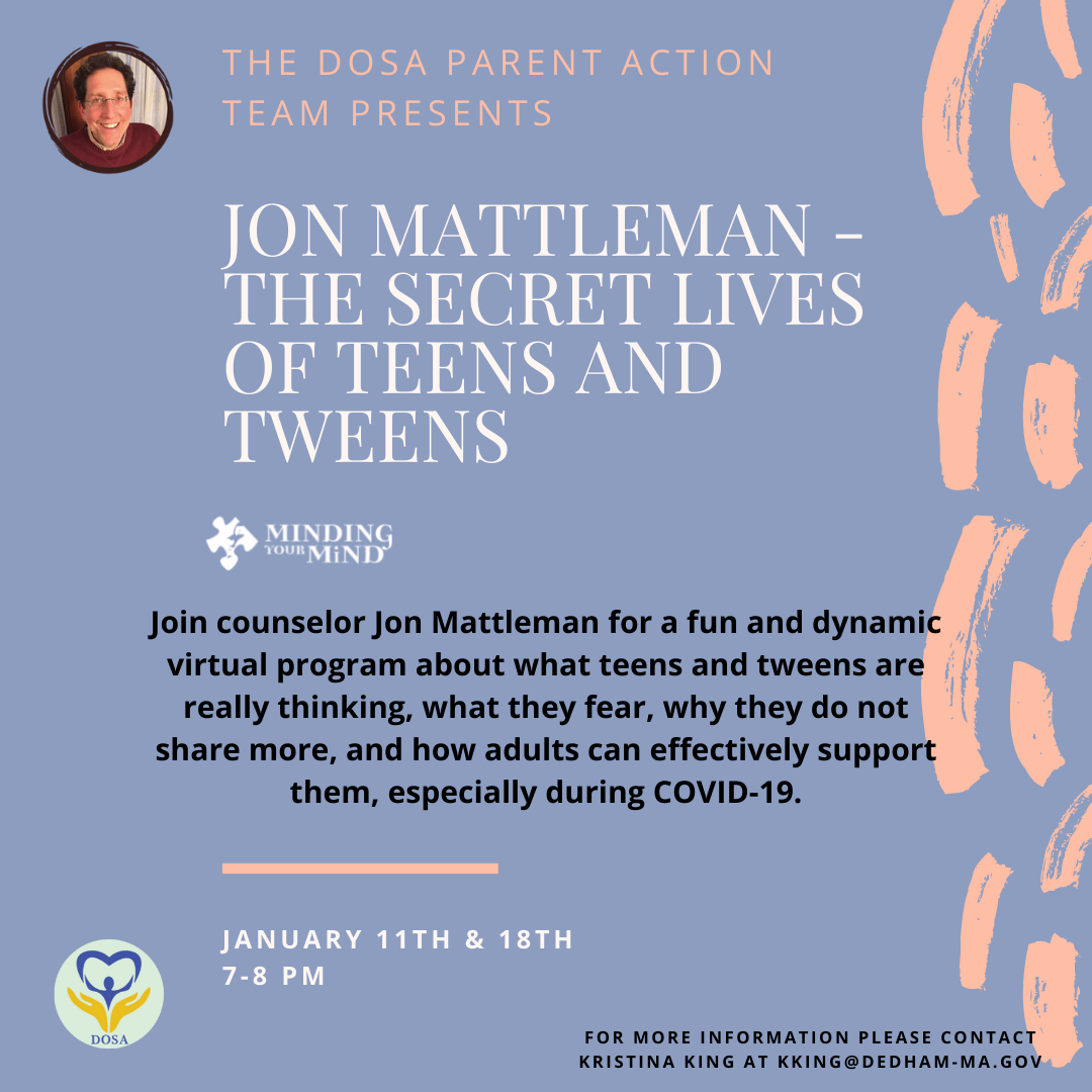 Jon Mattleman Secret Lives of Teens and Tweens